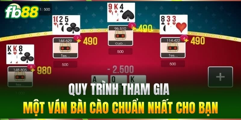 Bài Cào Online FB88 - Mẹo Chơi Luôn Thắng Cho Bet Thủ 3 Quy trình tham gia một ván Bài Cào chuẩn nhất cho bạn